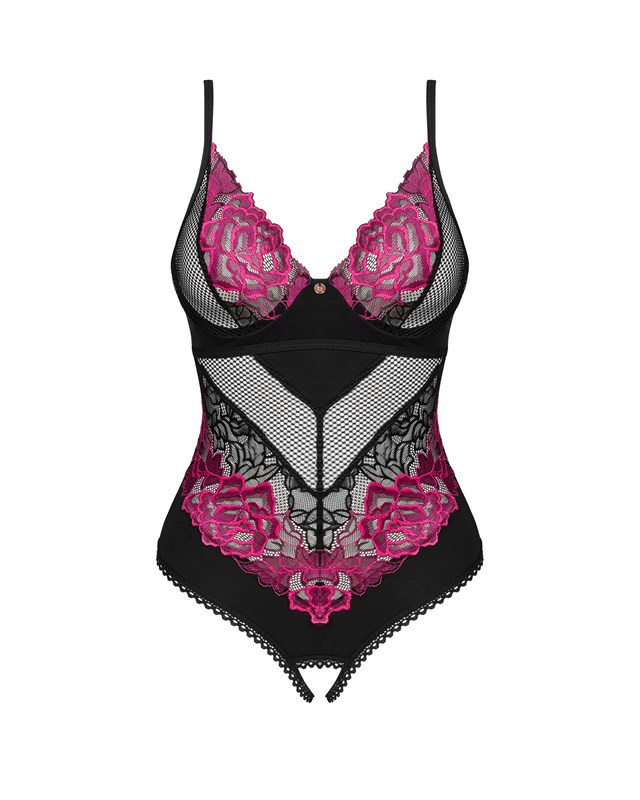 Rosenty Crotchless Teddy