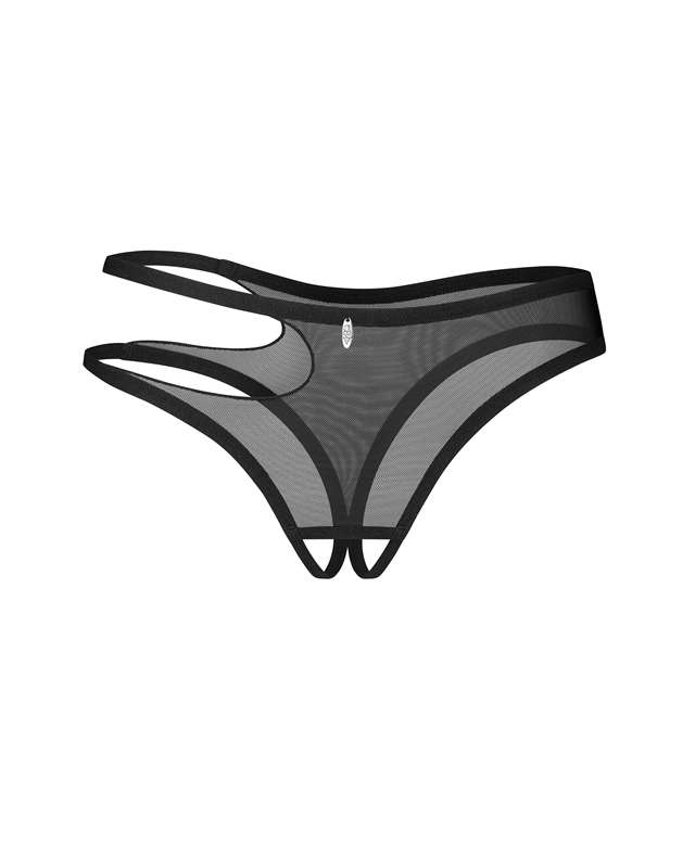 Saturis Crotchless Thong