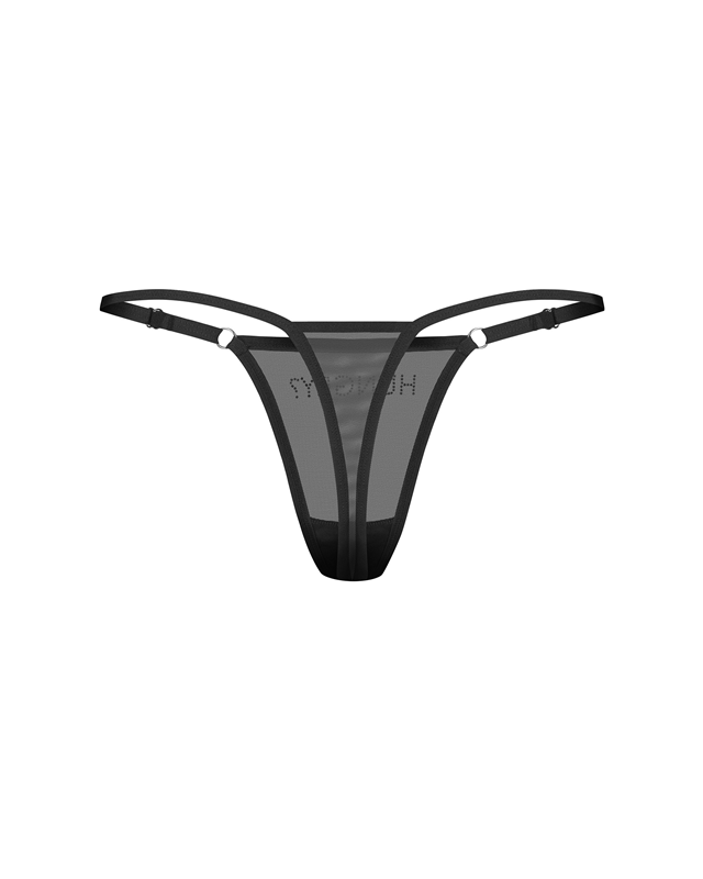 Violami Hungry Thong Black