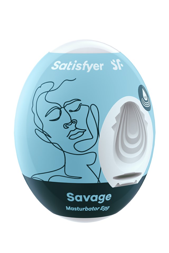 MASTURBATOR EGG SAVAGE 3-PCS
