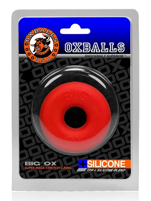 Big Ox Cockring Red