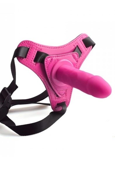 TOYZ4LOVERS  Adjustable Strap-On Belt With Realistic Dildo