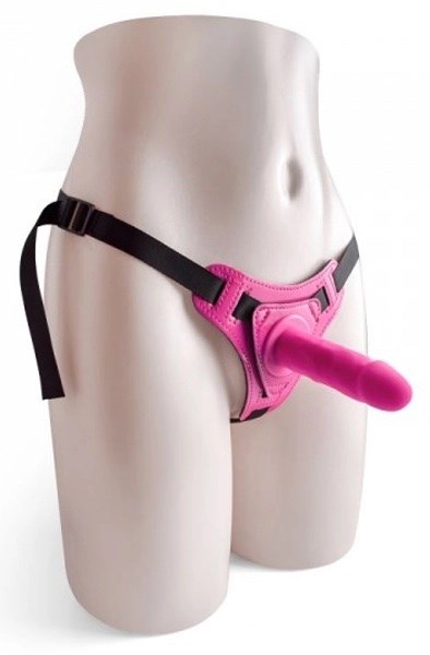 TOYZ4LOVERS  Adjustable Strap-On Belt With Realistic Dildo