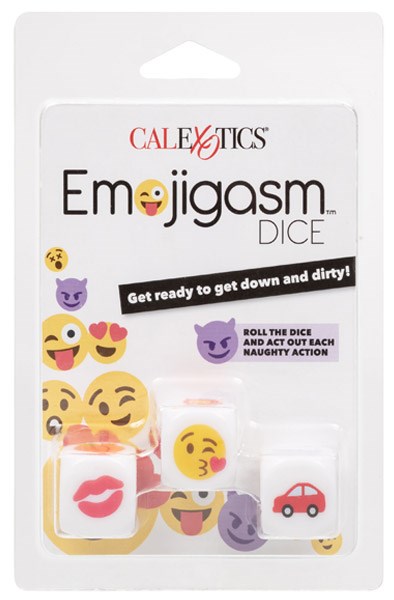 Cal Exotics Emojigasm Dice Game