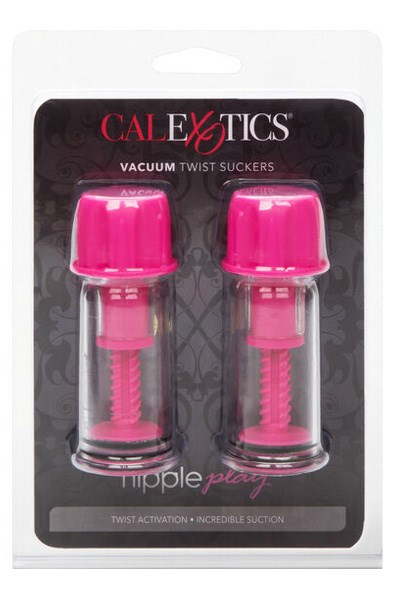 Vacuum Twist Suckers – Pink