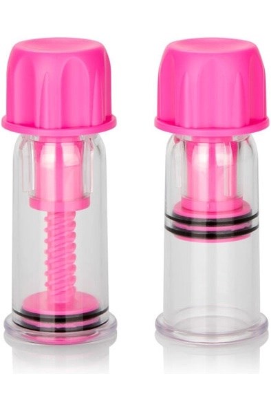 Vacuum Twist Suckers – Pink