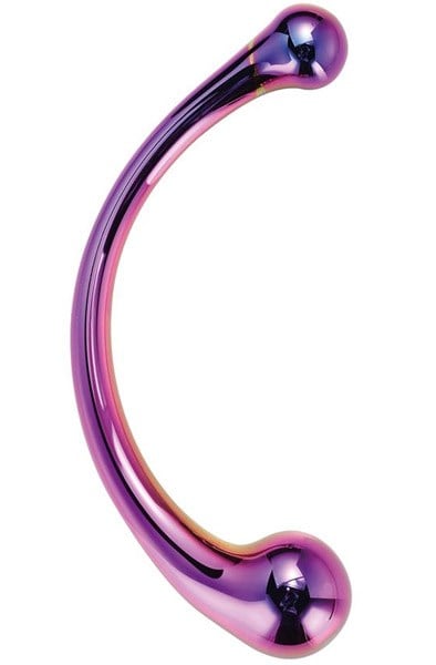 Dream Toys Glamour Glass Curved Big Wand – 21x3.8 cm