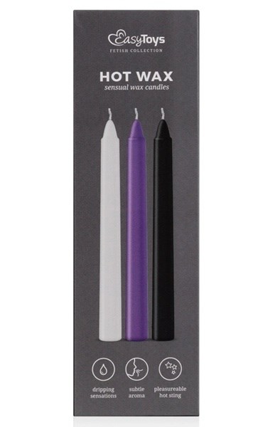 Sensual Hot Wax Candles 3 pcs