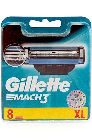 Gillette Mach3 Razor Blades 8-pack