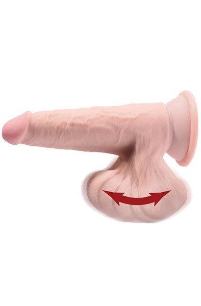 King Cock 3D Swinging Balls 18 cm