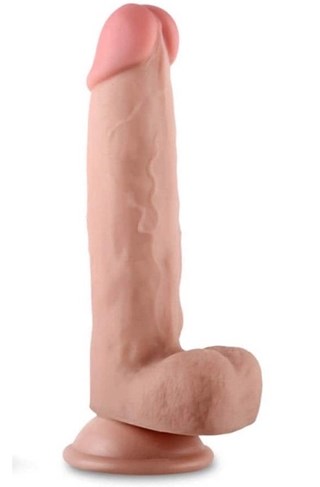 Sliding-skin Dildo 20 Cm