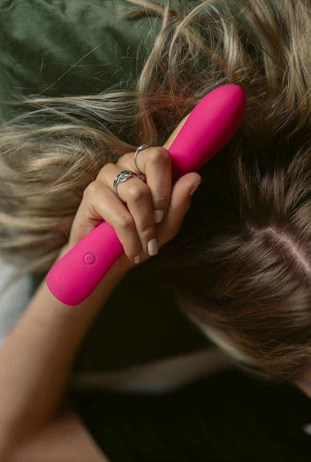 One-Hand Värisevä G-pisteen Dildo