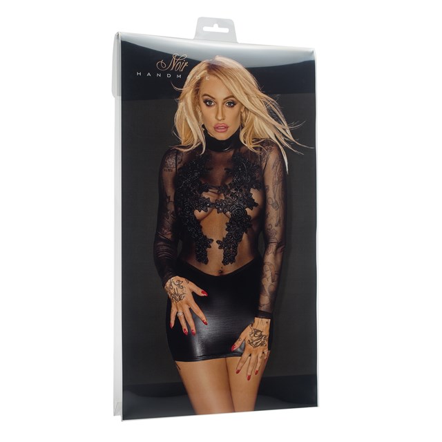 Noir VIP Power Wetlook Minidress