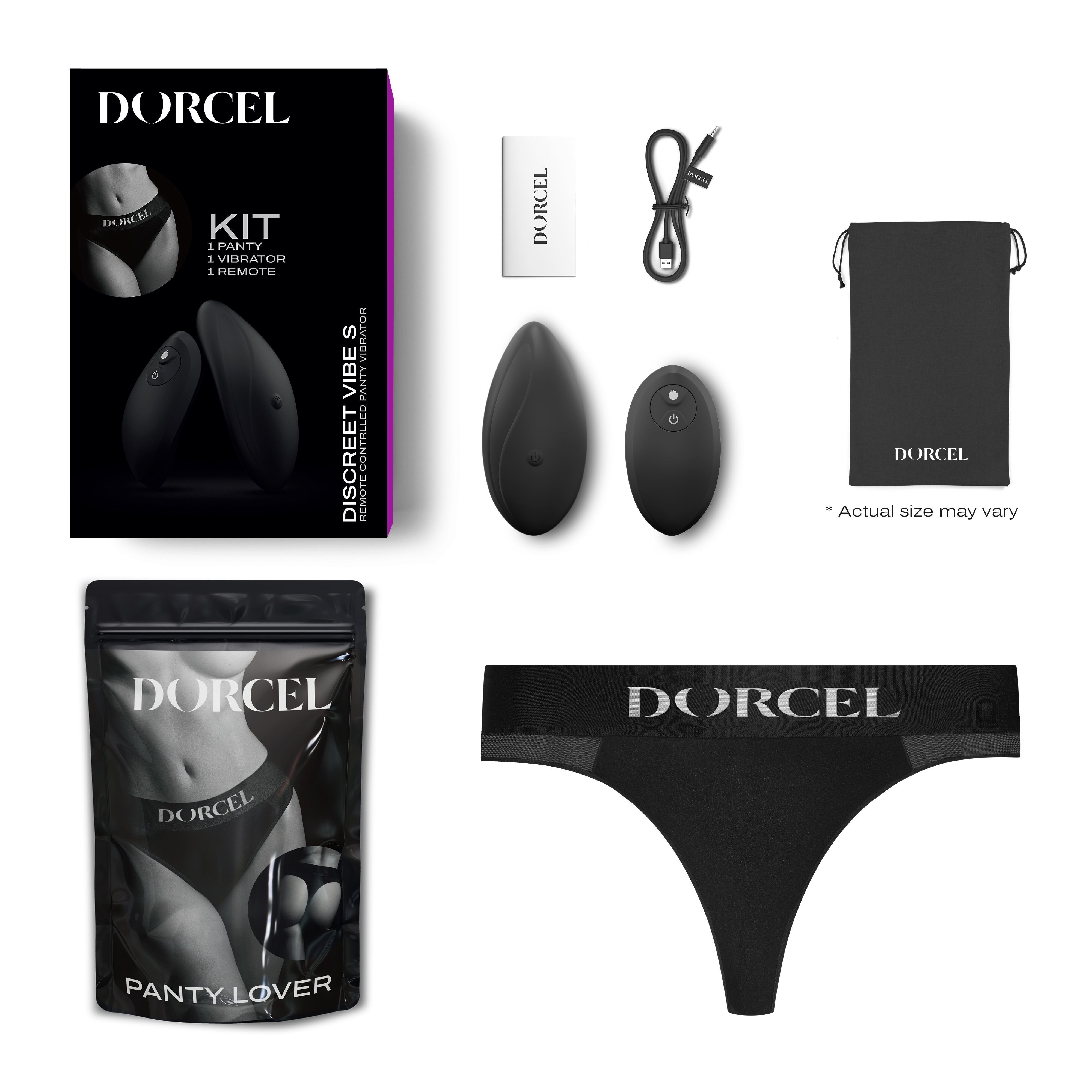 Remote Controlled Discreet Vibe with Panty - Small