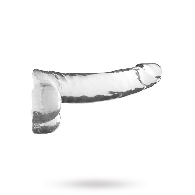 Crystal Pleasures 15 cm - Läpinäkyvä