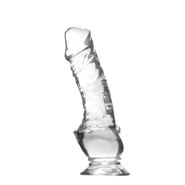 Crystal Pleasures 18 cm - Läpinäkyvä