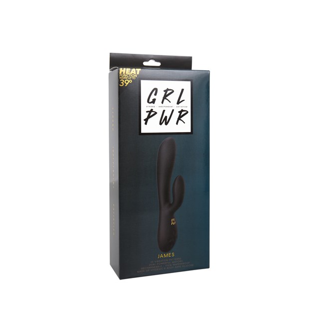 JAMES THE GENTLEMAN - RECHARGEABLE RABBIT VIBRATOR