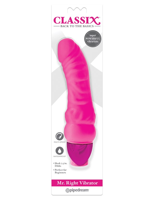 Classix Mr. Right Pink - Vibrator