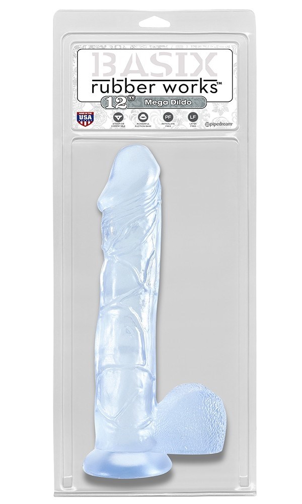 Rubber Worxs 12" Mega Dildo