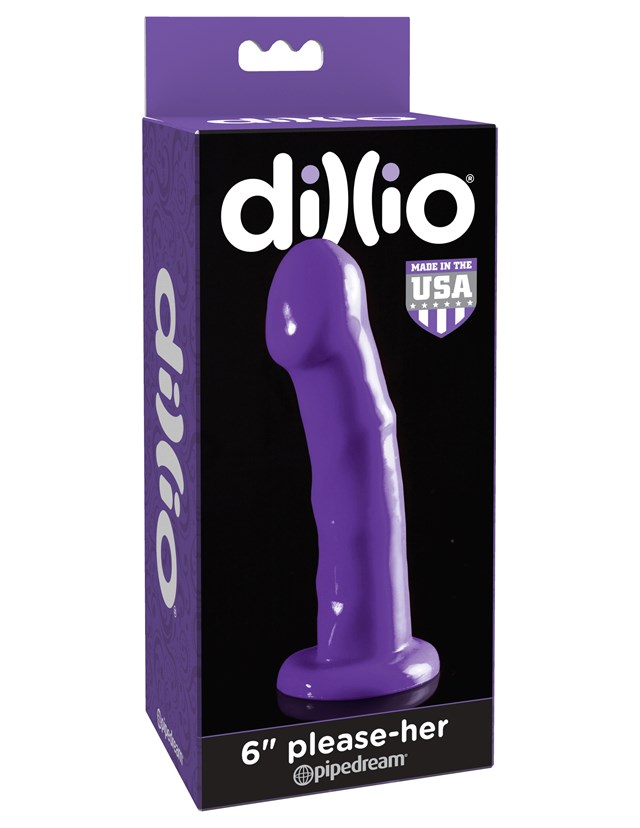 Dillio Please-Her 15.2cm - Violetti
