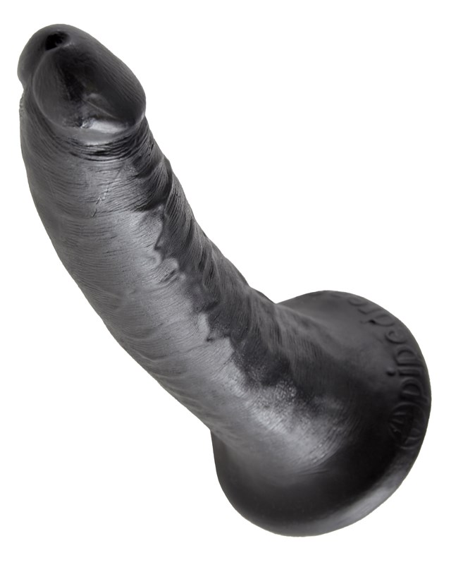 King Cock 18cm - Musta