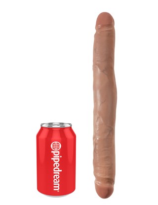 Slim Double Dildo 30cm - Tan