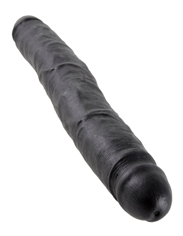 Slim Double Dildo 30cm - Black