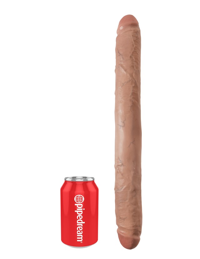 Thick Double Dildo 40cm - Tan