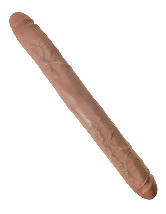 Thick Double Dildo 40cm - Tan