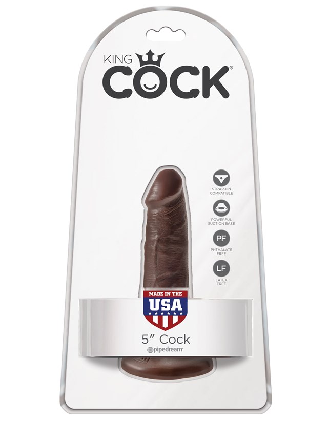 Dildo 14.5 cm - Ruskea