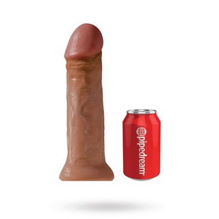 Dildo 28 Cm - Ruskettunut