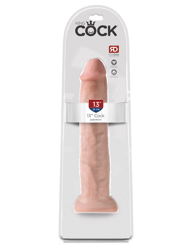 Dildo 33 cm - vaalea
