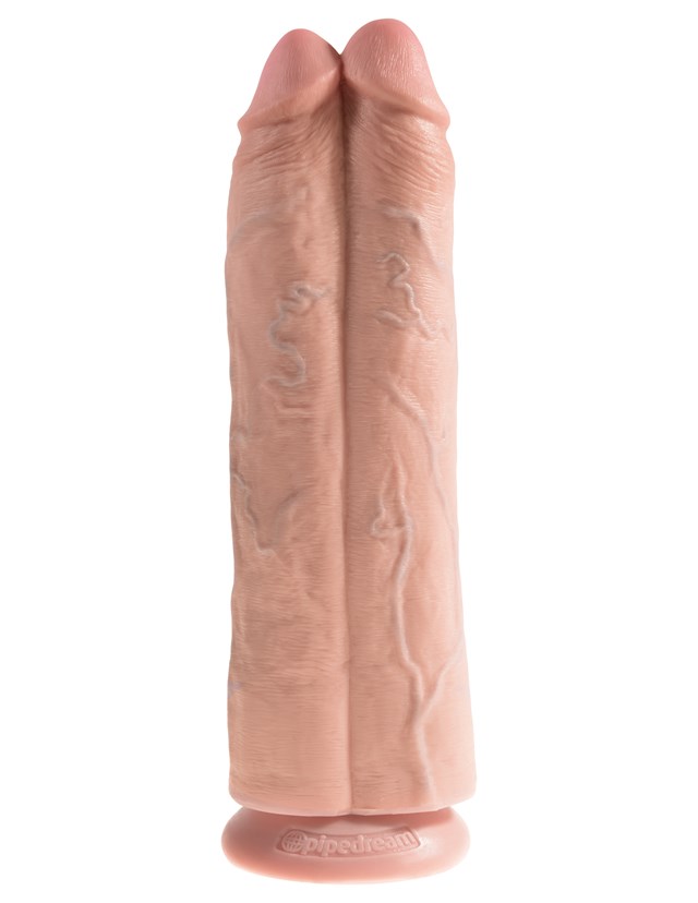 Two Cocks One Hole 28 cm - Vaalea