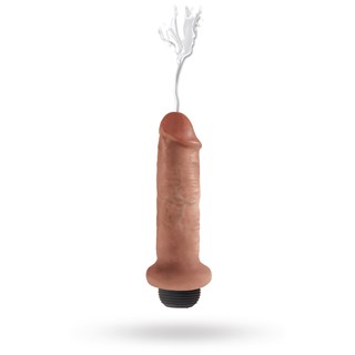 Ruiskiva Dildo 18 Cm - Ruskettunut