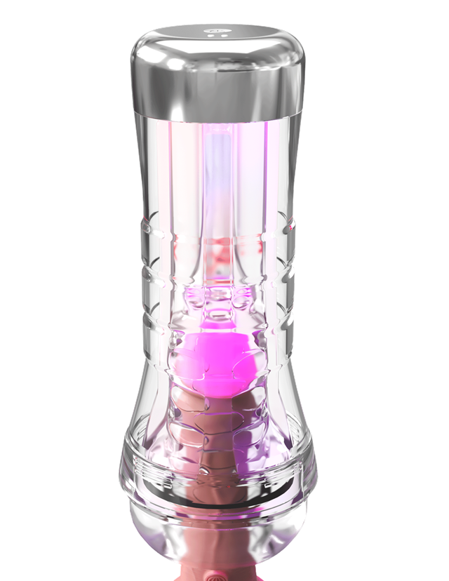 ViewTube XXL See-Thru EZ-Grip LED Stroker