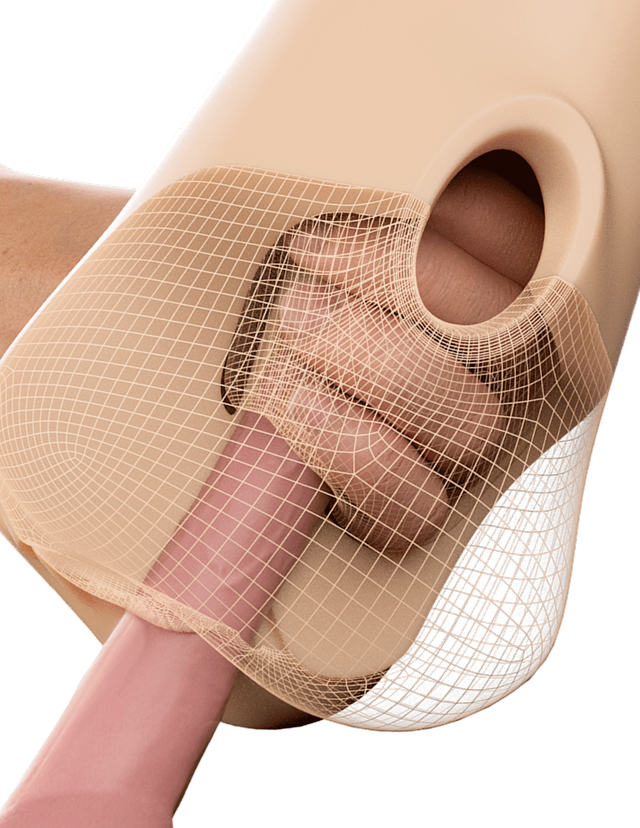 Double Pounder Vibrating Squeeze Stroker