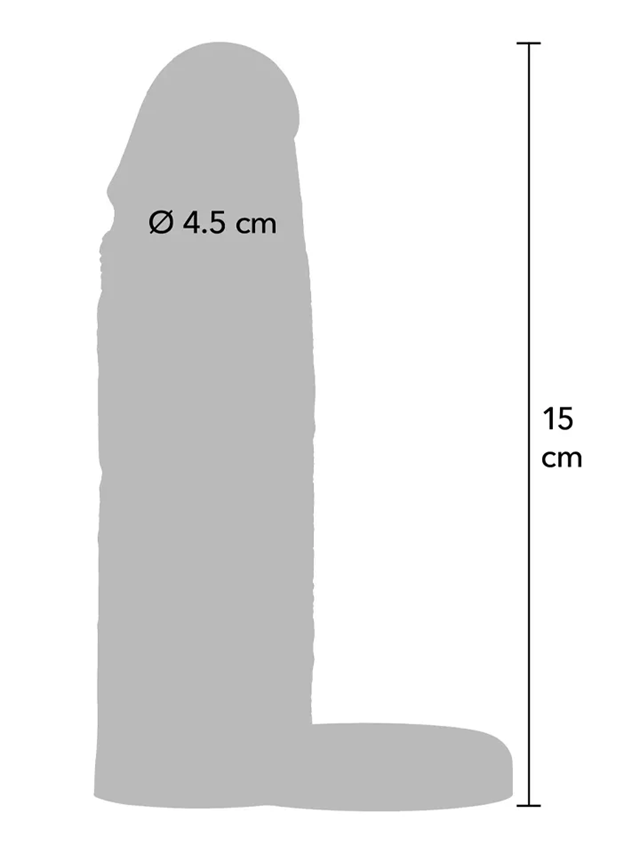 Penis Sleeve Liquid Silicone Ring 15 cm