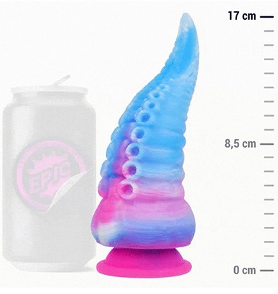 Phorcys Blue Tentacle Dildo 17 cm