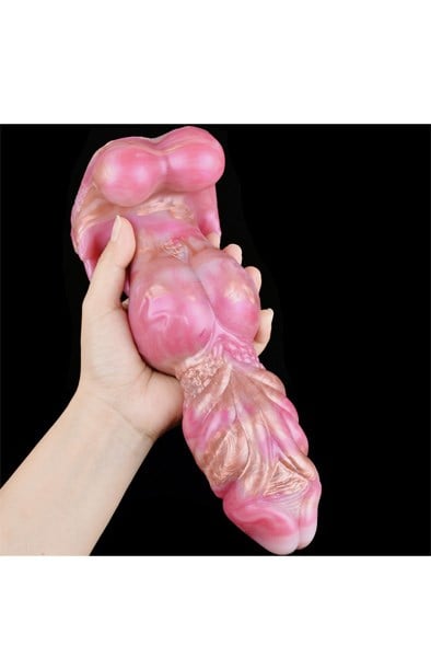 Pink Alien Jixaxe Dildo 22,5 cm