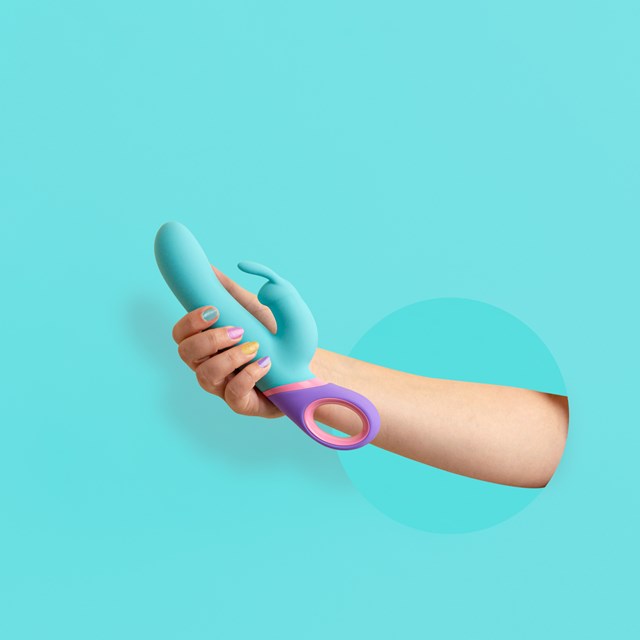META - Rabbit vibraattori - Turkoosi