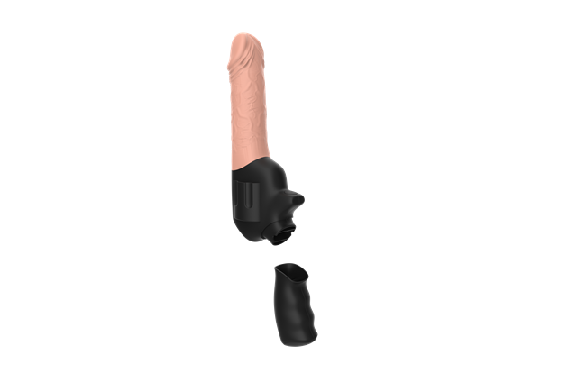 PowerShot Vibrating & Thrusting Dildo