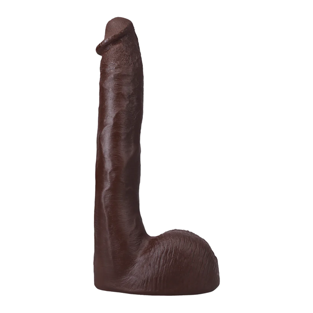 Pressure - Realistic ULTRASKYN Dildo 25 cm - Chocolate