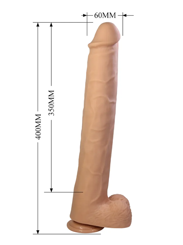 Pat Realistic Dildo 40 cm