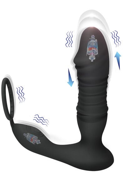 Prostate Massager With Thrusting & App