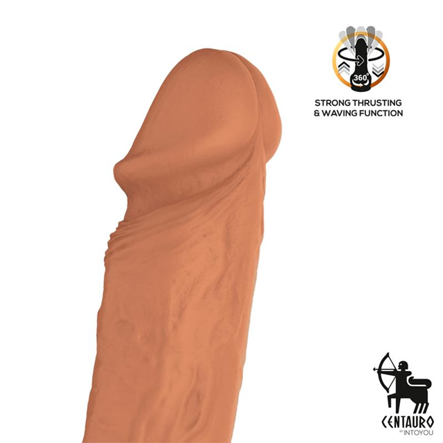 Quintus Thrusting, Waving & Vibration Dildo 23 cm