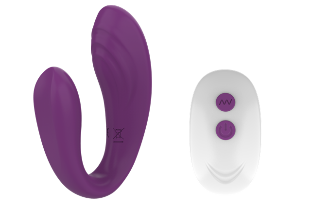 RC Couples Vibrator Purple