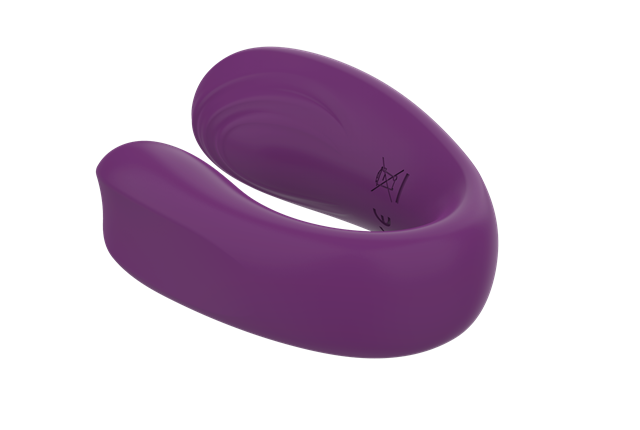 RC Couples Vibrator Purple
