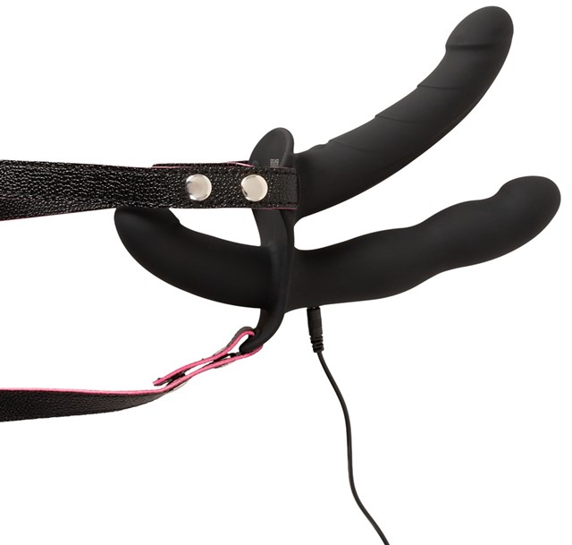 RC Double Outside Strap-on Black
