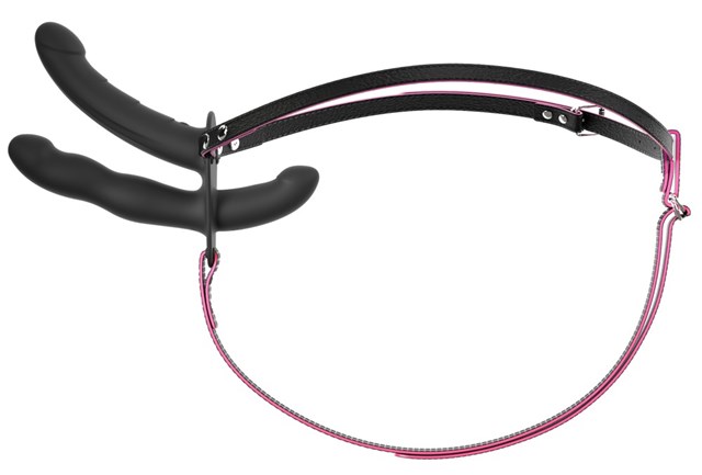 RC Double Outside Strap-on Black