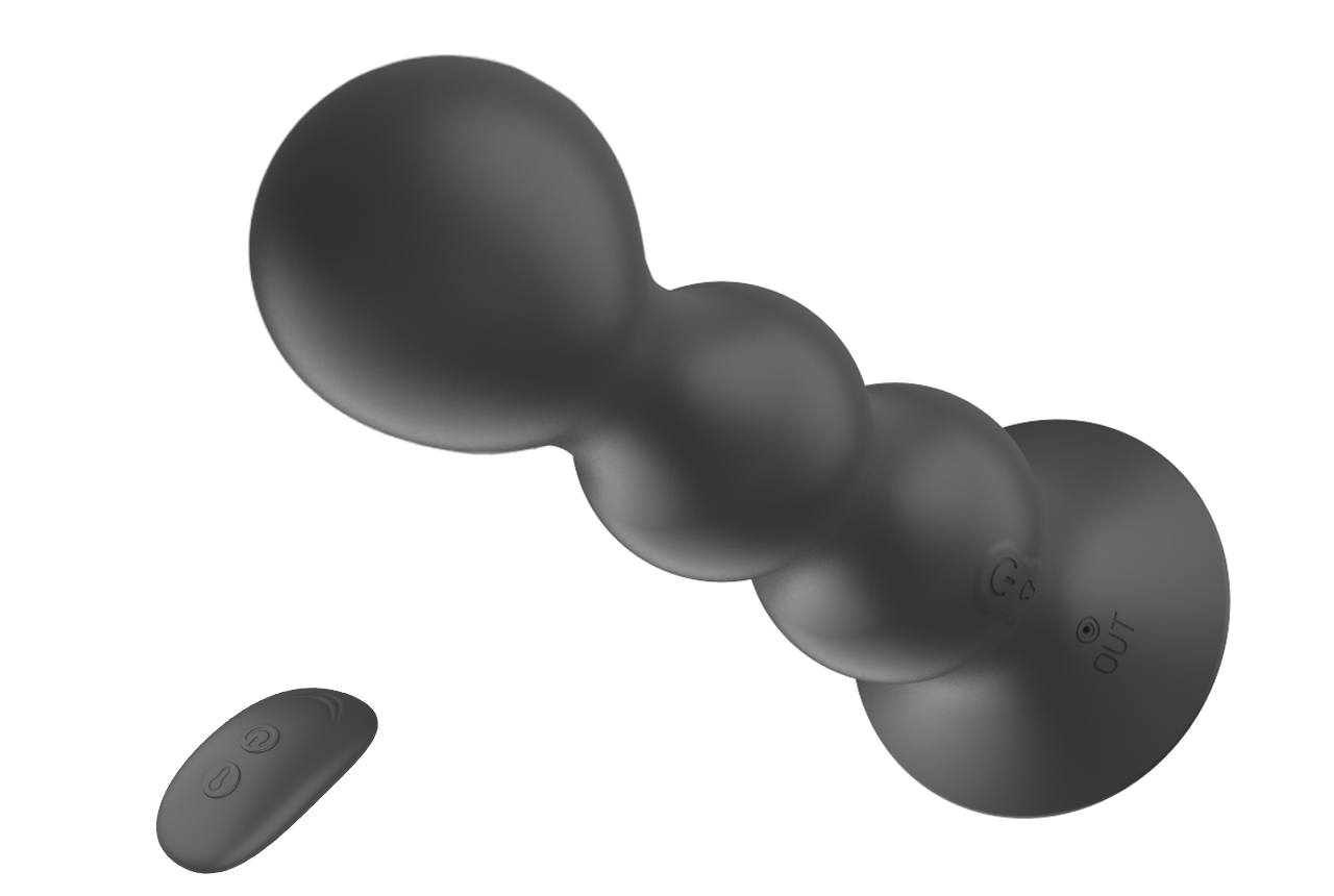 RC Vibrating Inflatable Anal Plug